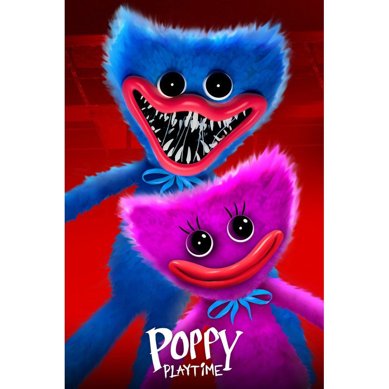 Poppy Playtime Nightmare polārā sega 130x170 cm