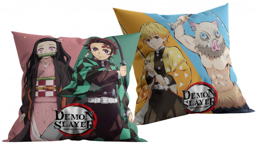 Dekoratīvais spilvens "Demon Slayer Team Tanjiro" 40x40 cm