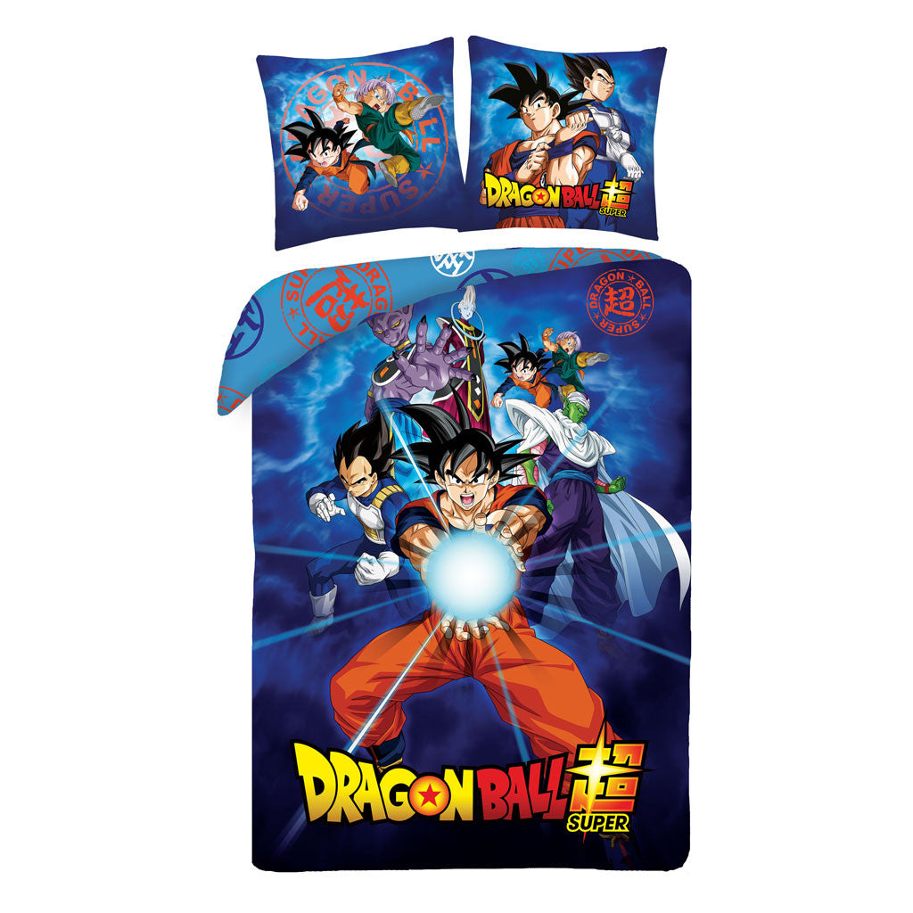 Dragon Ball Kamehameha gultas veļa 140–200 cm, 70–90 cm mikrošķiedra