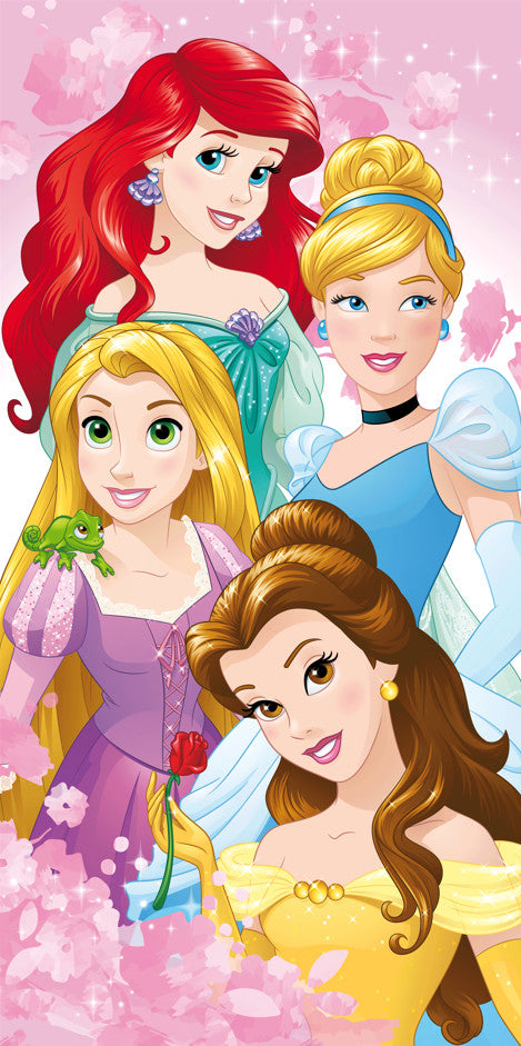 Disney Princess Royal vannas dvielis, pludmales dvielis 70x140cm