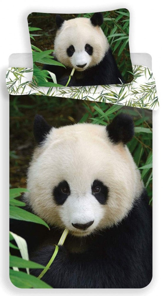 Panda Forest gultasveļas komplekts 140√ó200cm, 70√ó90 cm
