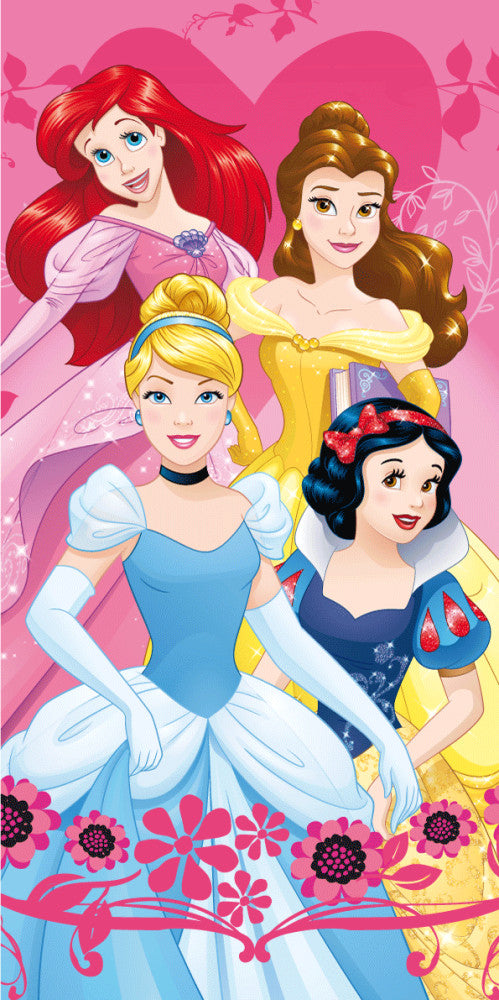 Disney Princess Sirds vannas dvielis, pludmales dvielis 70x140cm
