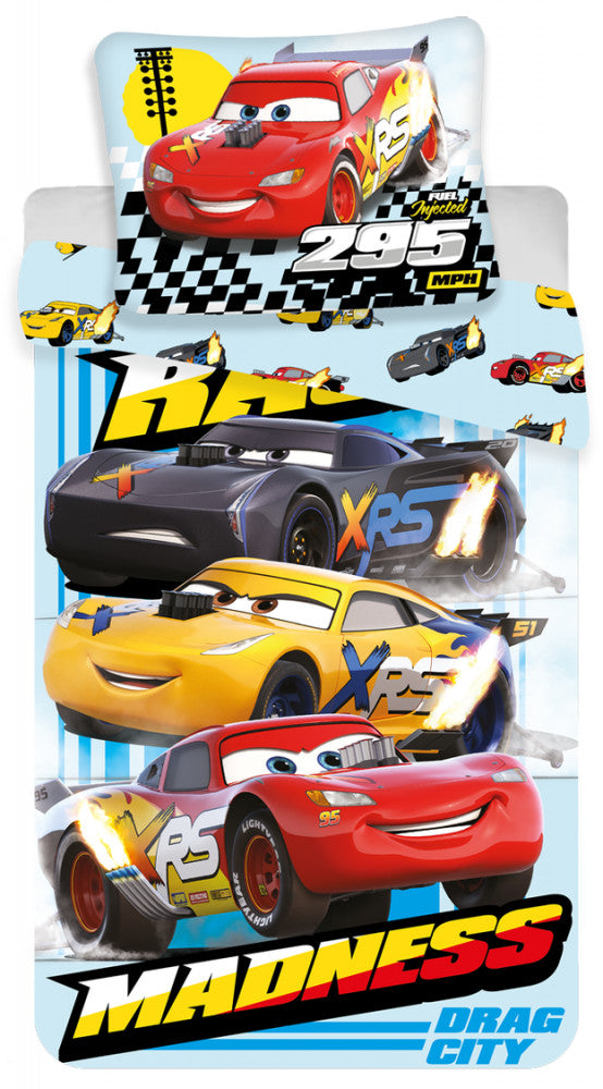 Disney Cars gultasveļas komplekts 140–200 cm, 70–90 cm