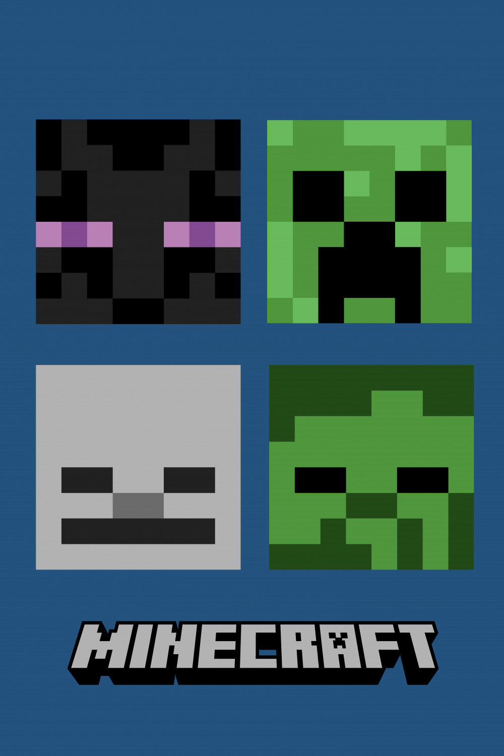 Minecraft Bad Mobs supermīksta flīsa sega 100*150cm