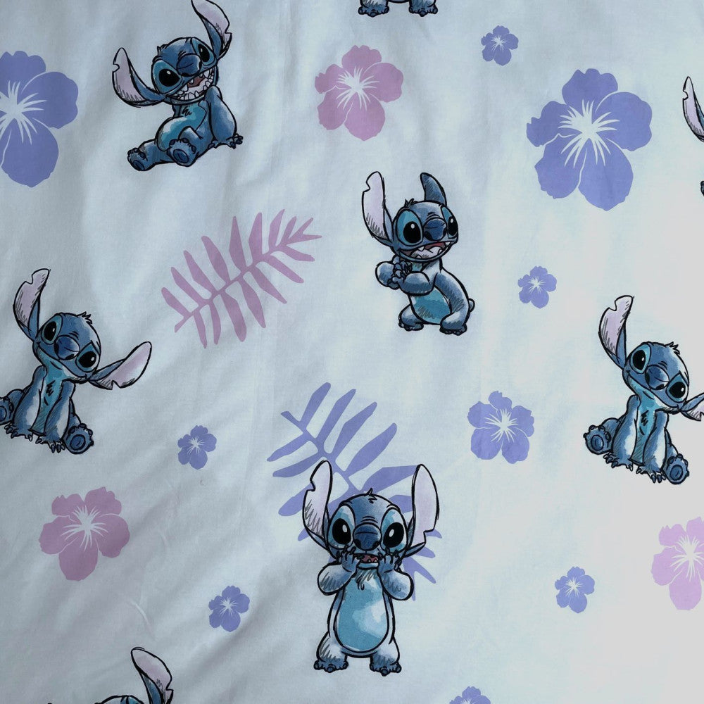 Disney Lilo un Stitch Blooming gultasveļas komplekts 140√ó200cm, 70√ó90cm