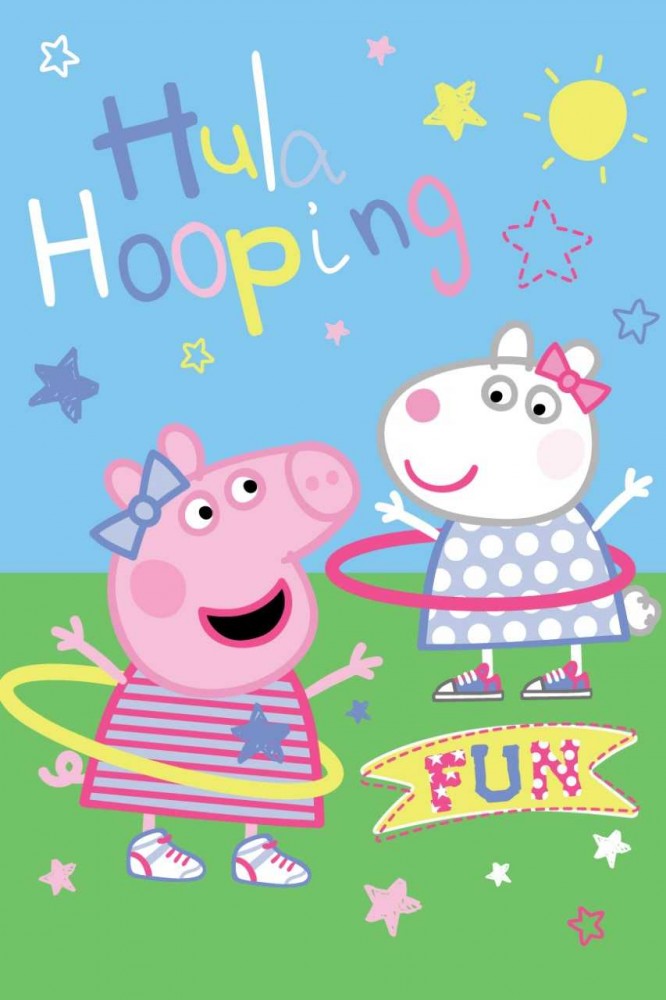 Peppa Pig polārā sega 100*150cm