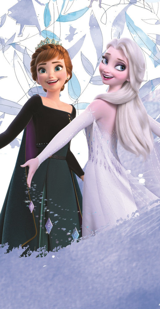 Disney Frozen Wonderland vannas dvielis, pludmales dvielis 70x140 cm