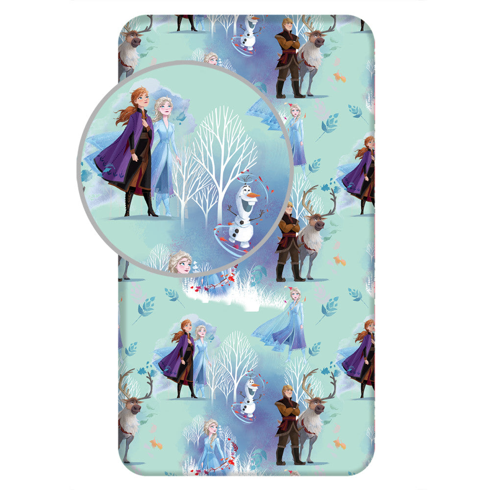 Disney Frozen balto koku palags ar gumiju 90x200 cm