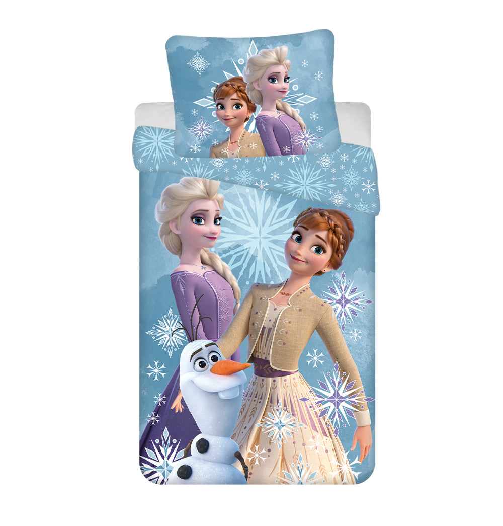 Disney J√©gvar√°zs Olafs un māsas √°gynem≈±huzat 140–200 cm, 70–90 cm