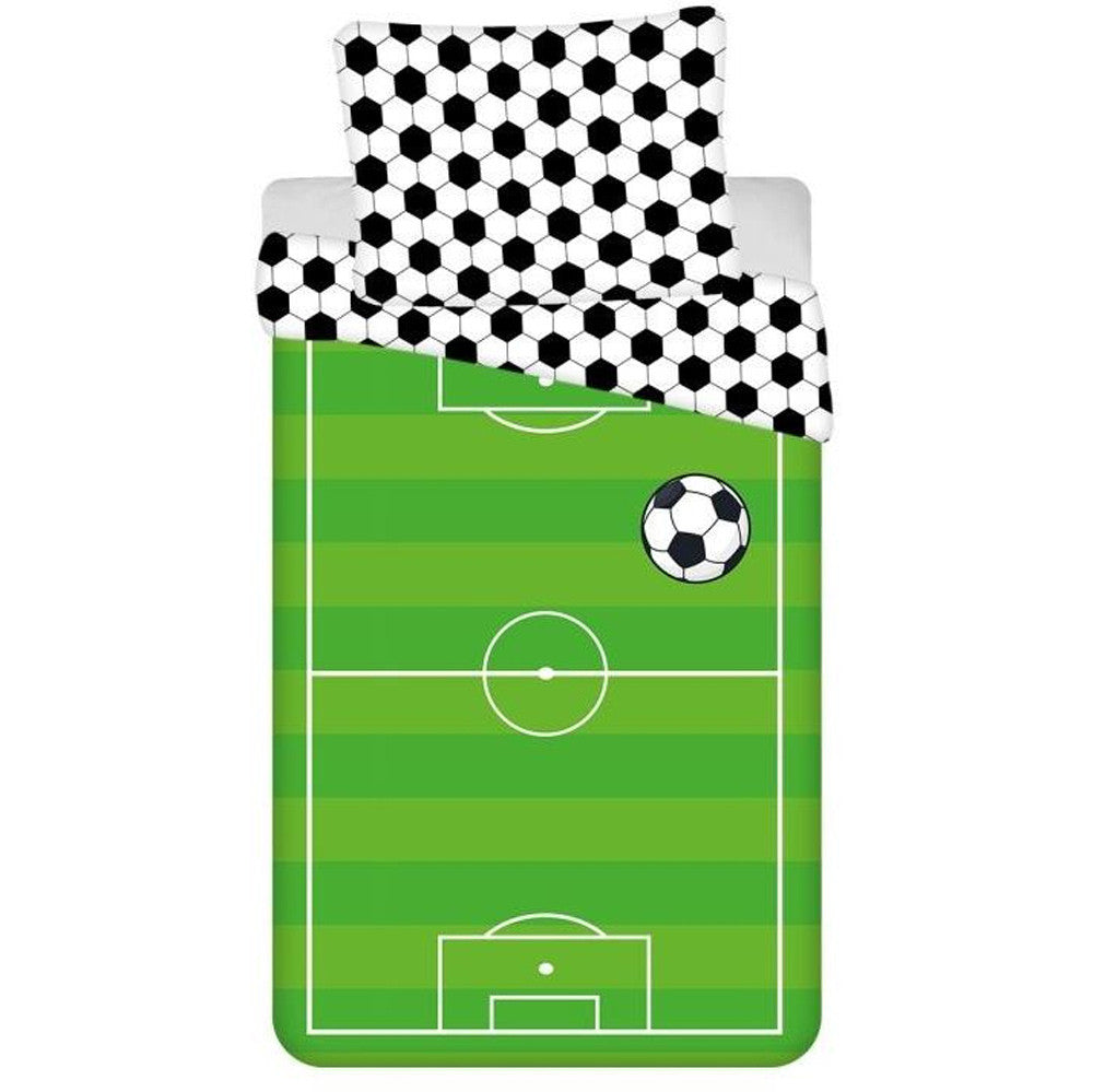 Futbola laukuma gultasveļas komplekts 140√ó200cm, 70√ó90cm