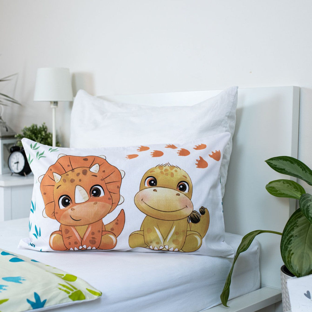 Bērnu gultasveļas komplekts "Dinosaur Friends" 100–135 cm, 40–60 cm