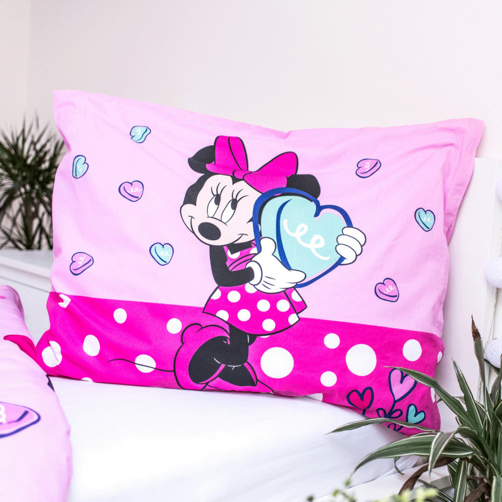 Disney Minnie gultasveļas komplekts 140–200 cm, 70–90 cm