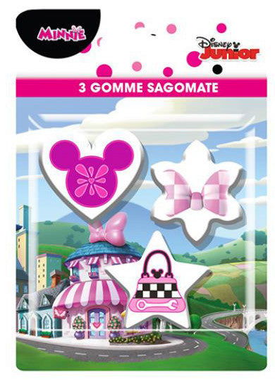 Disney Minnijas formas dzēšgumiju komplekts, 3 daļas