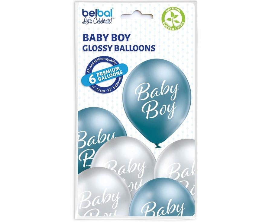 Baloni zēnam, 6 gab. 12 collas (30 cm)