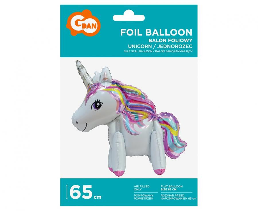 Vienradzis Vienradzis Stāvošs folijas balons 65 cm