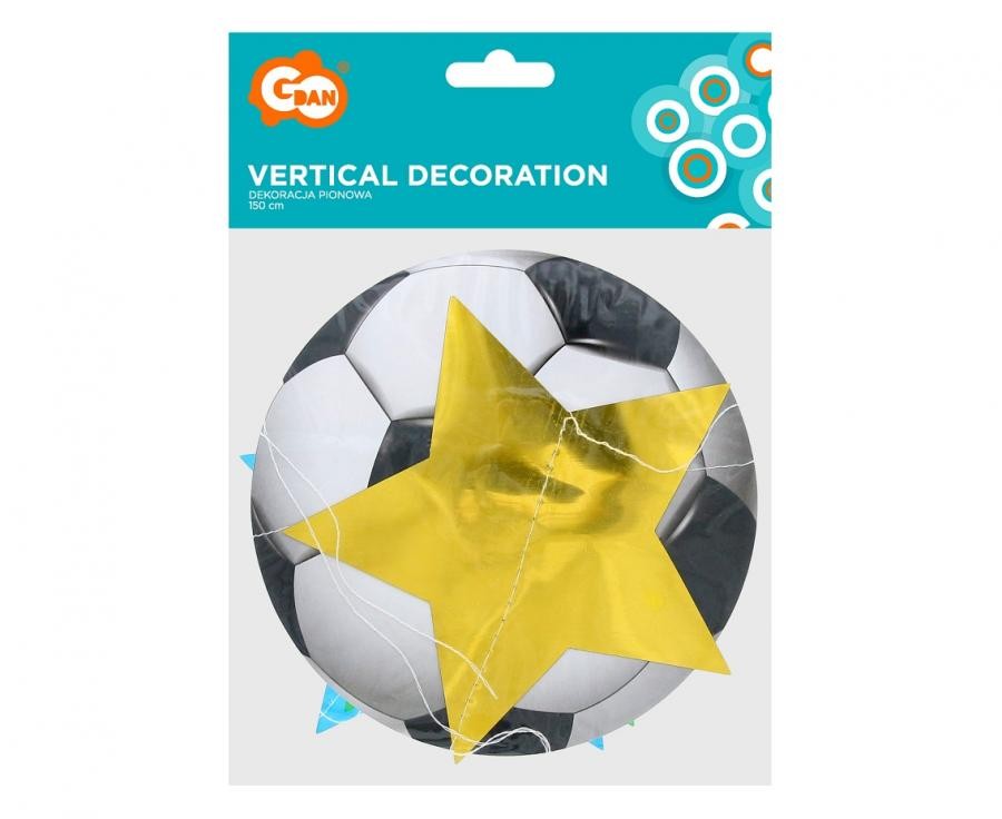 Futbols Futbols, lentīšu dekors 150 cm