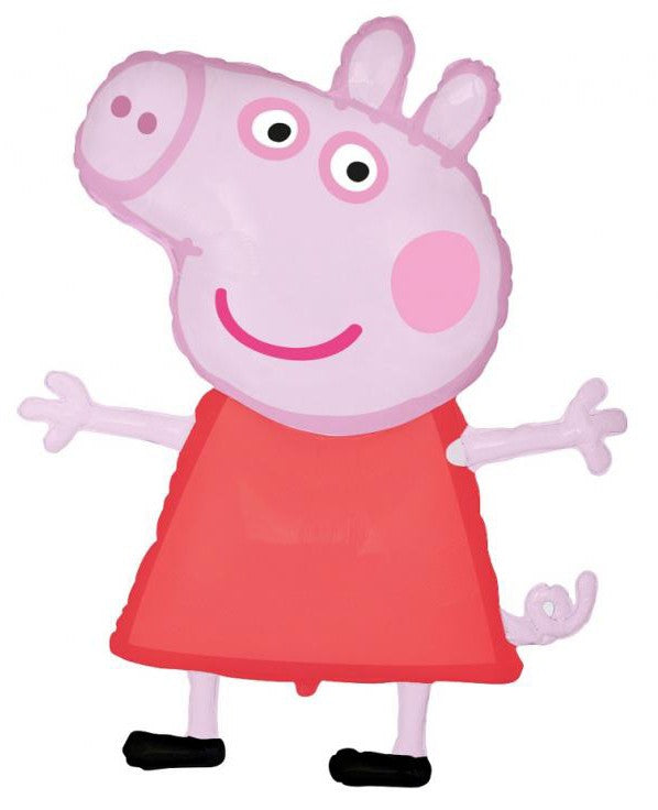 Peppa Pig sarkans folijas balons 61 cm (WP)