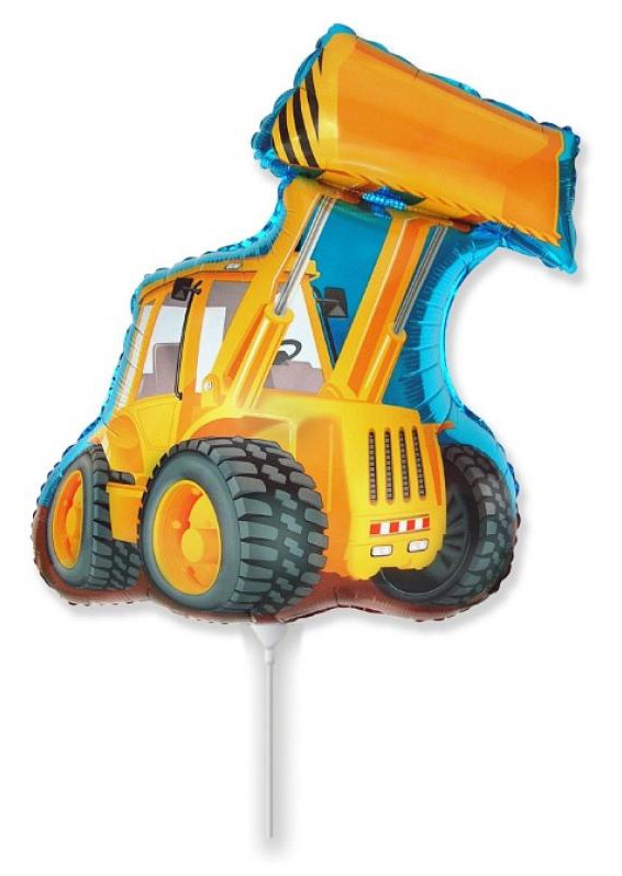 Folijas balons "Transportlīdzeklis Ekskavators" 36 cm (WP)