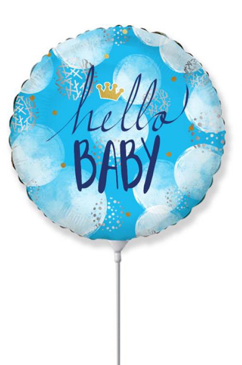 Folijas balons "Baby Hello" 36 cm (WP)