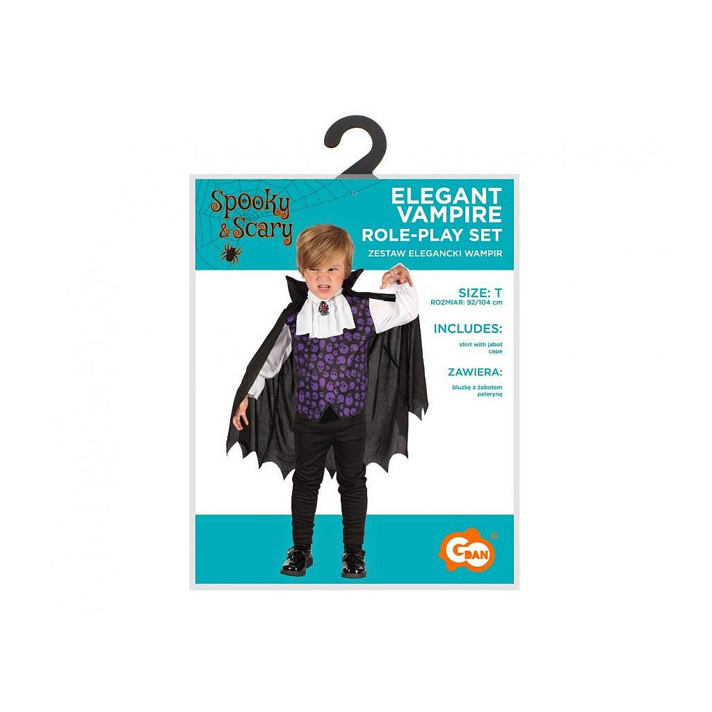 Elegants Helovīna Vampīra Kostīms 92/104 cm