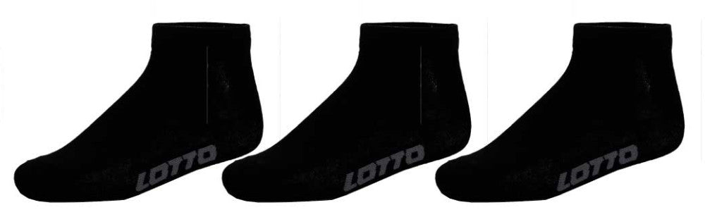 Lotto Black vīriešu zeķes bez paslēpēm 39/42