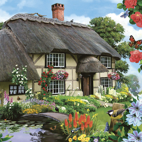 Krāsainas salvetes "Countryfield Cottage" 20 gab., 33x33 cm