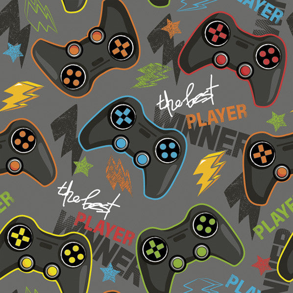 Gamer Joystick salvešu iepakojums, 20 gab., 33x33 cm