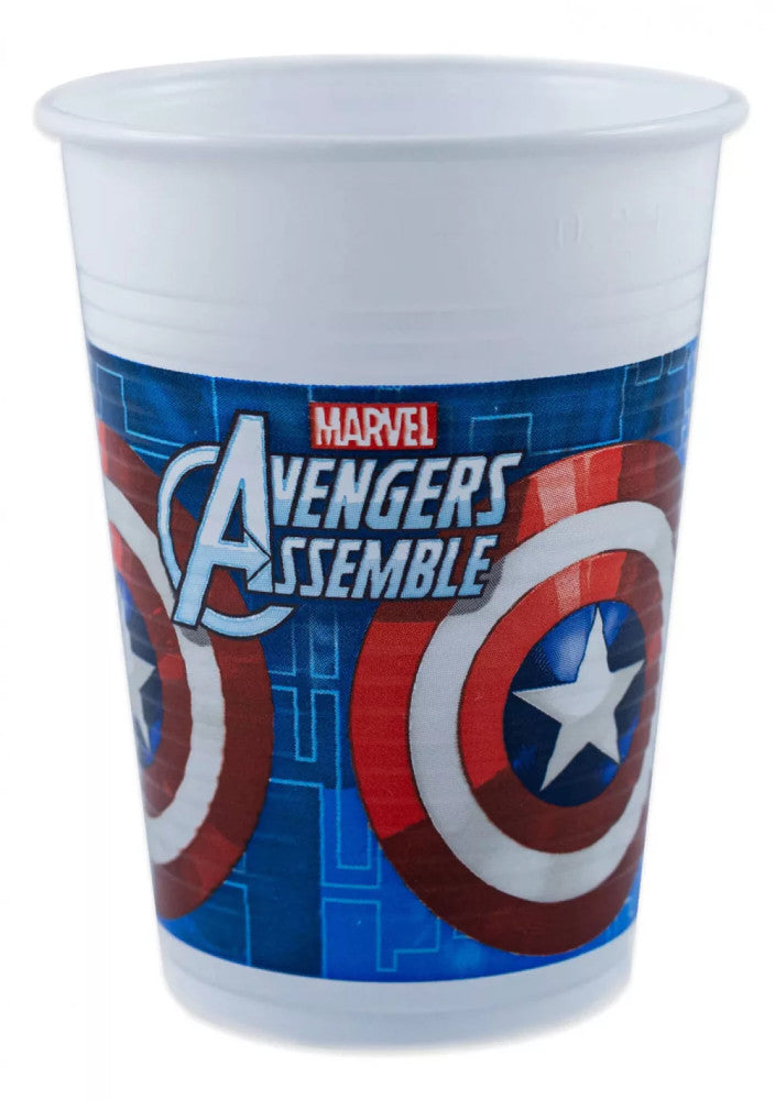 Atriebēji Multi Heroes plastmasas krūzītes 8 gab. 200 ml