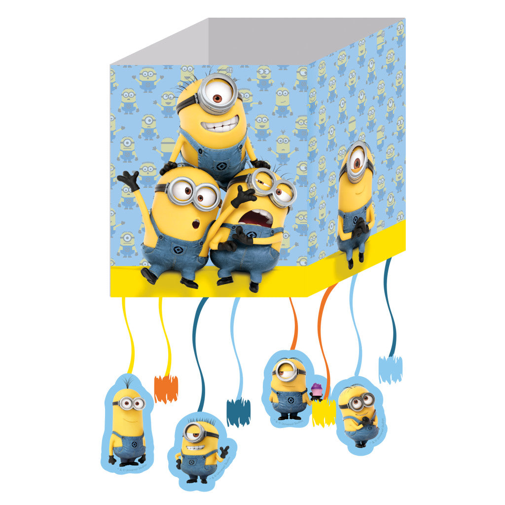 Minioni Gru piñatas uzplaukums