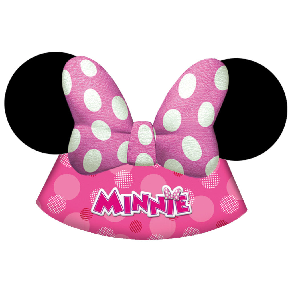 Disney Minnie Junior ballīšu cepures, shako 6 gab.
