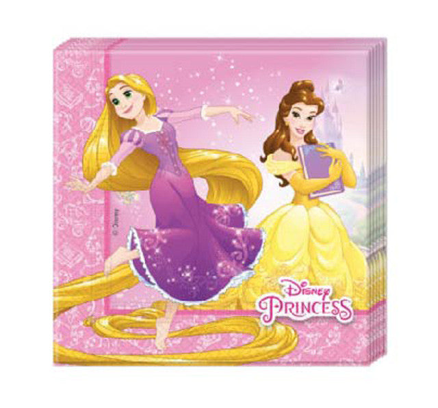 Disney Princess Heart Strong salvetes 20 gab. 33x33 cm