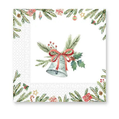 Ziemassvētku salvetes "Jingle Bells" i 20 gab. 33x33 cm