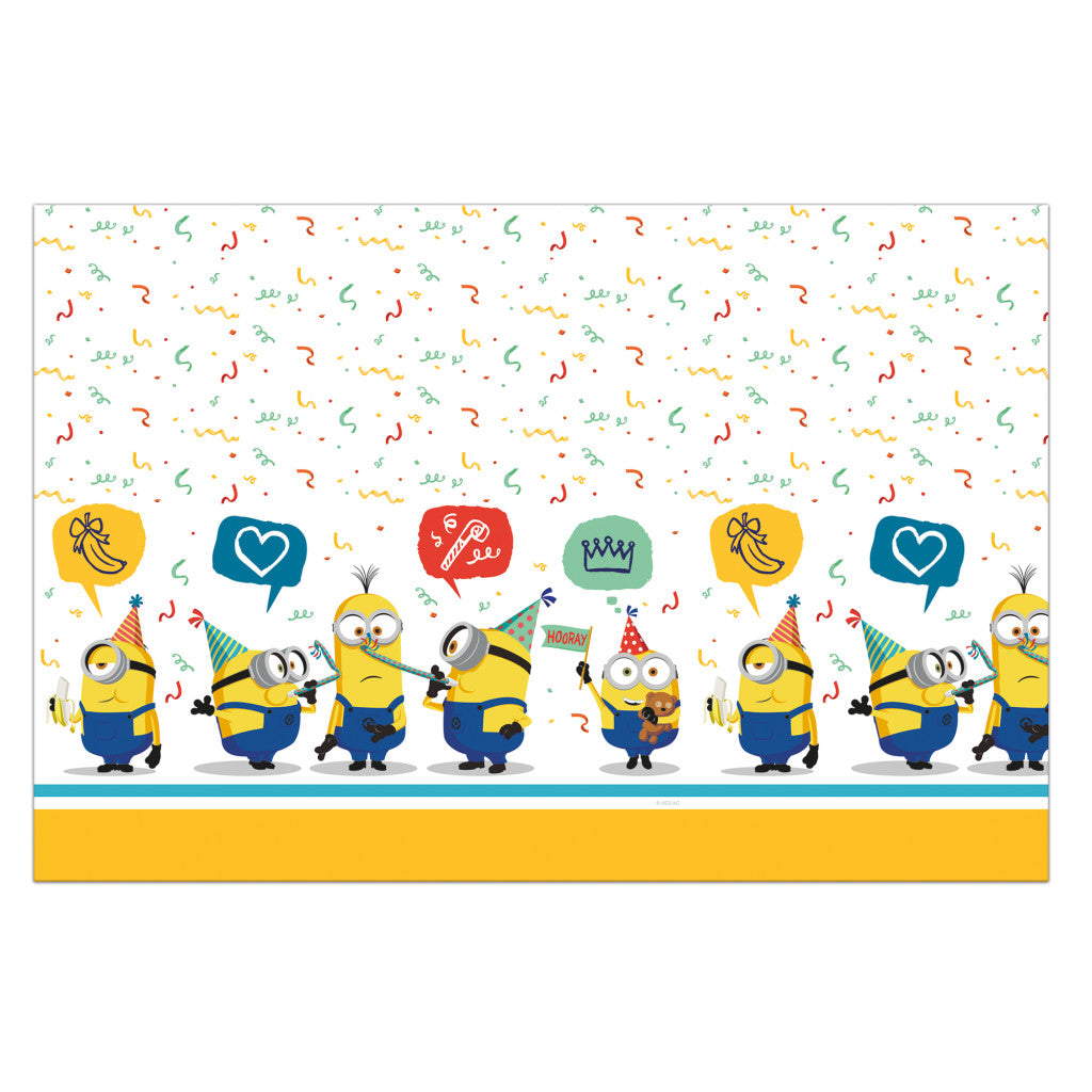 Minions The Rise of Gru plastmasas galdauts 120x180 cm