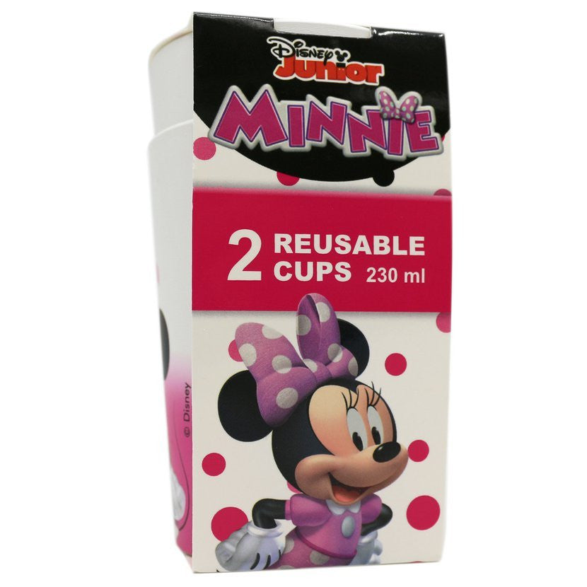 Disney Minnie Happy Helpers plastmasas krūzīšu komplekts (2 gab.), 230 ml