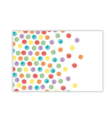 Plastmasas galdauts "Colour Dots" 120x180 cm