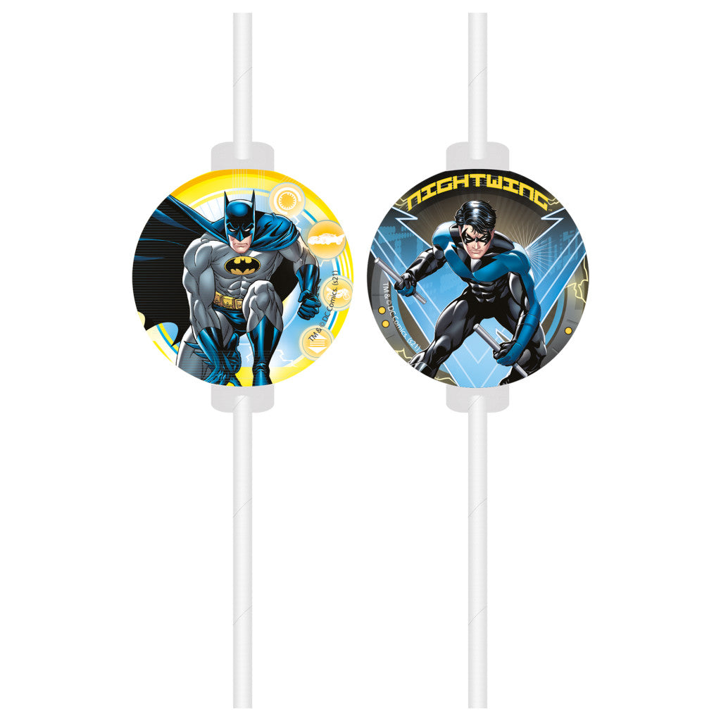 Batman Rogue Rage papīra salmiņu komplekts (4 gab.) FSC