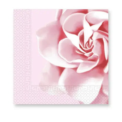 Salvetes "Ziedu rozā roze" 20 gab. 33x33 cm