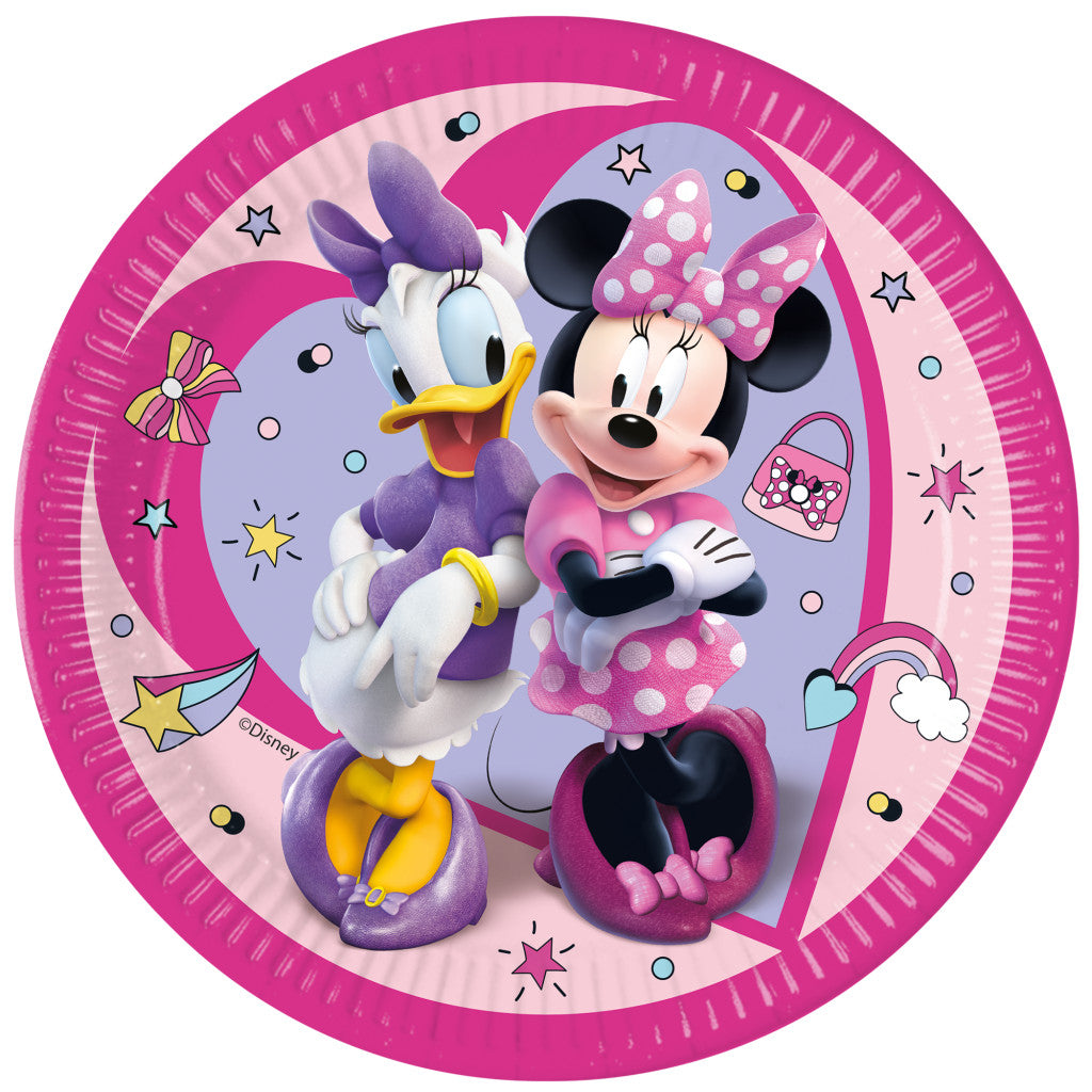 Disney Minnie Junior papīra šķīvji 8 gab. 23 cm FSC