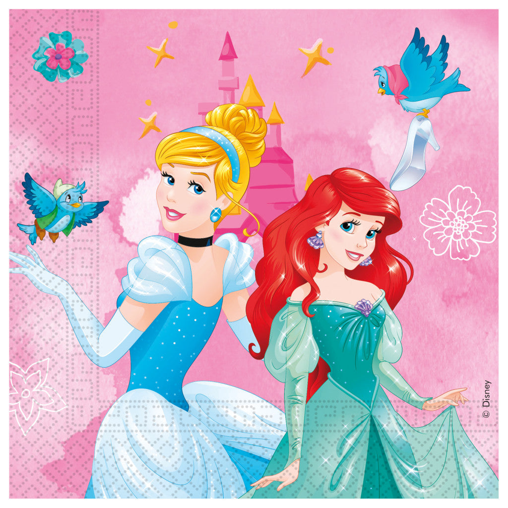 Disney Princess salvetes "Live Your Story" 20 gab., 33x33 cm, FSC
