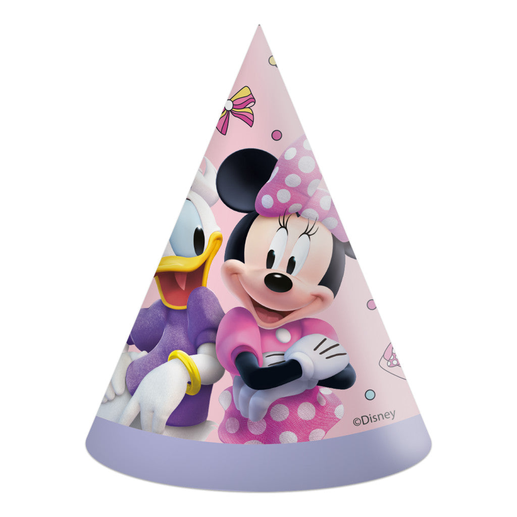 Disney Minnie Junior ballīšu cepures, trīsstūrveida, 6 gab. FSC