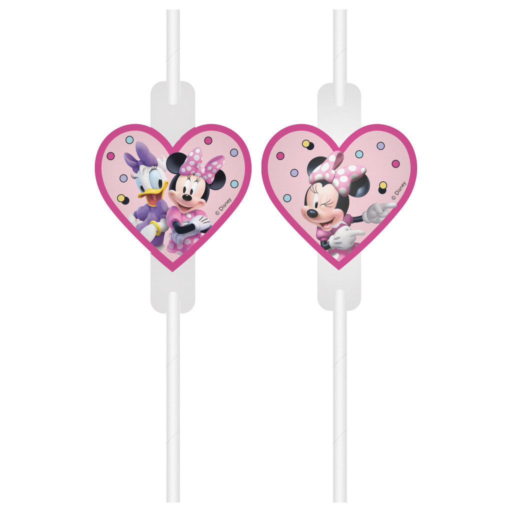 Disney Minnie Junior papīra salmiņi, 4 gab. komplekts FSC