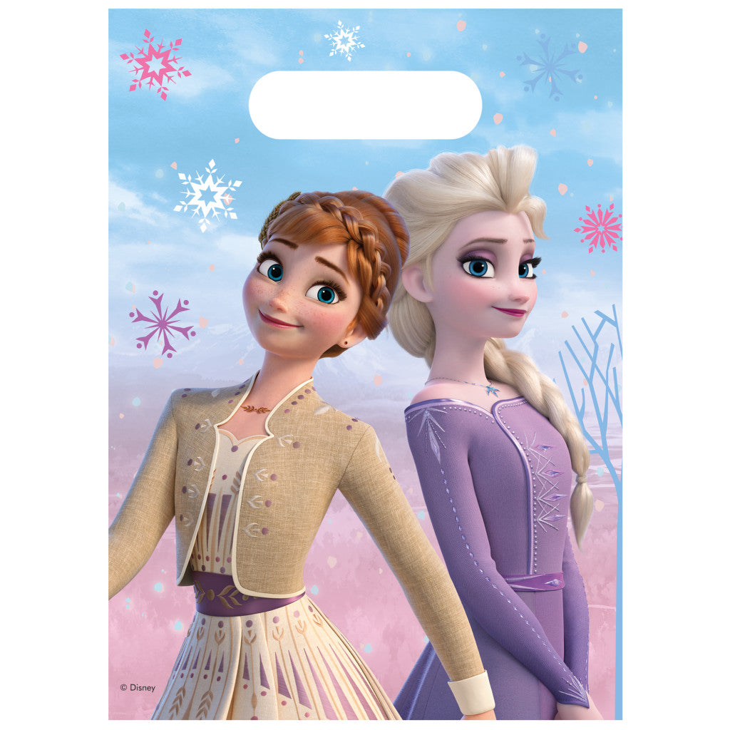 Disney Frozen Wind dāvanu maisiņi, 6 gab. iepakojumā