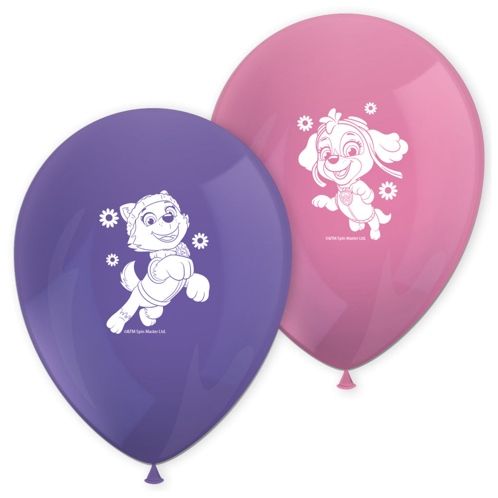 Ķepu patruļas Skye un Everesta balons, 8 gabali