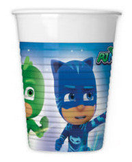 PJ Masks Trio plastmasas krūzīšu komplekts, 8 gab., 200 ml