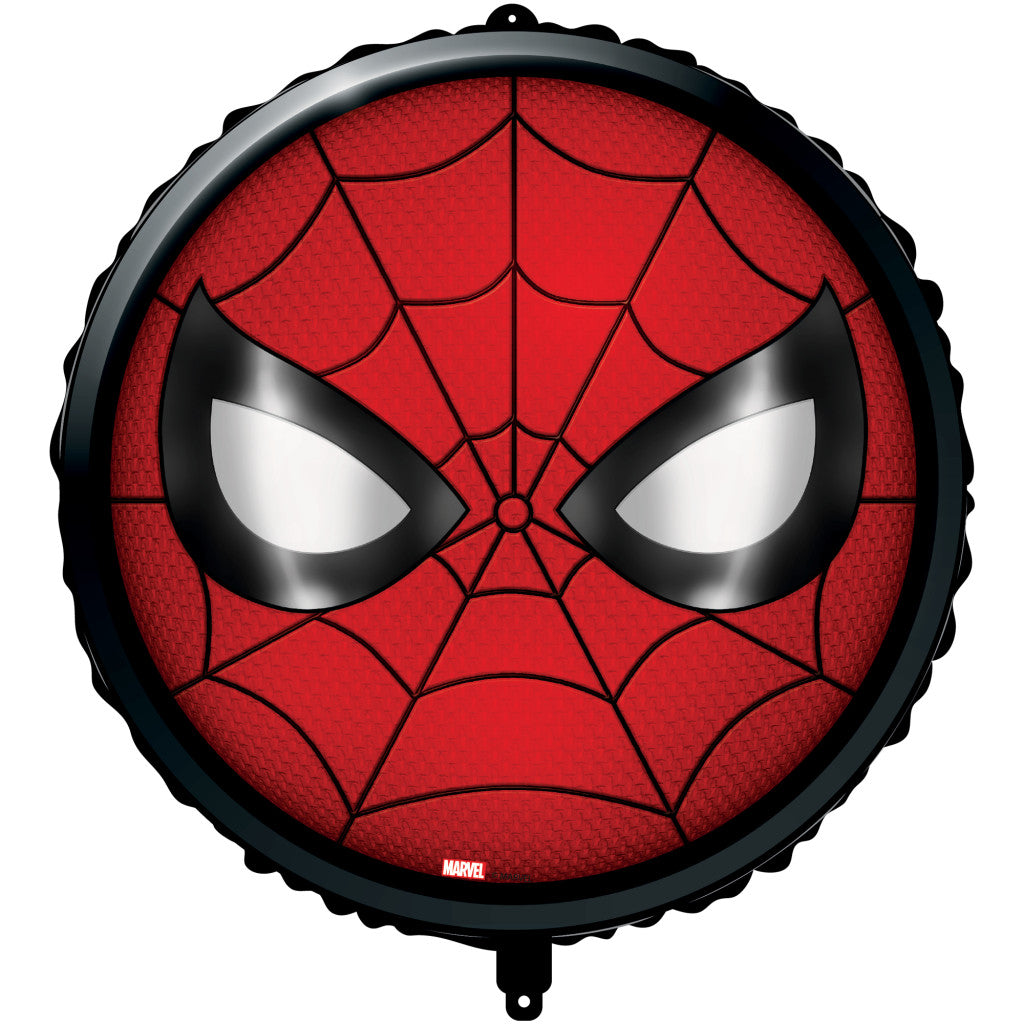 Folijas balons "Zirnekļcilvēka seja" 46 cm