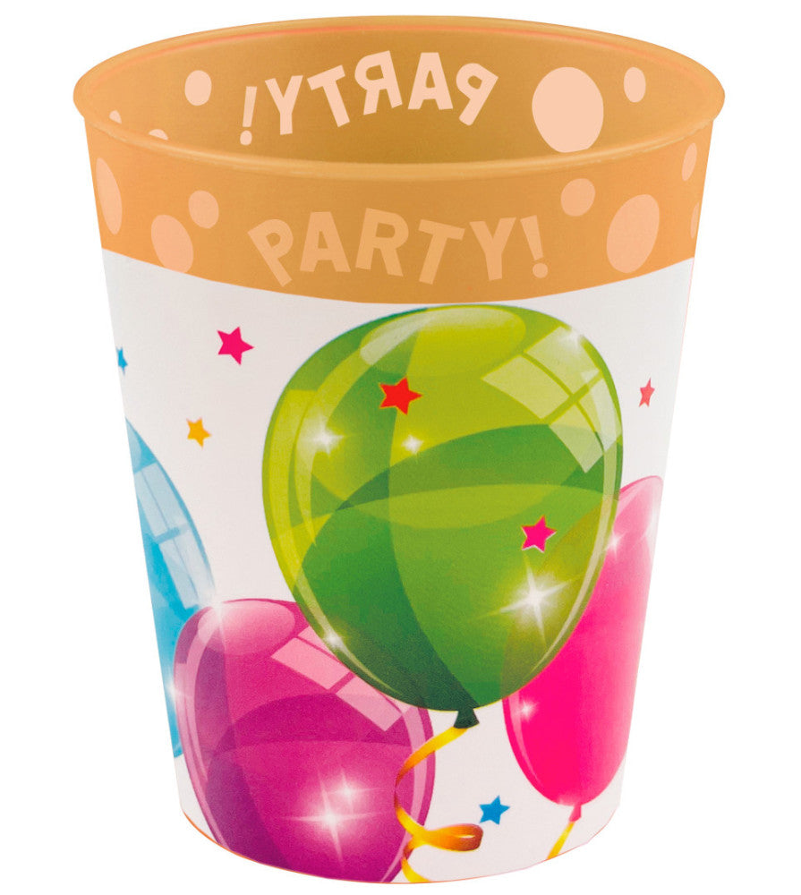 Balonu dzirkstošie baloni Dzirkstoša mikro augstākās kvalitātes plastmasas krūzīte 250 ml