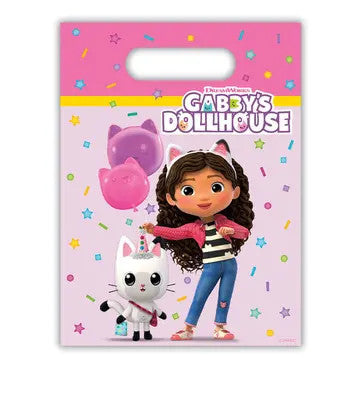 Gabby's Dollhouse Friends 6 daļu dāvanu maisiņu komplekts