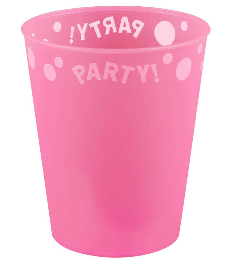 Party Pink Pink mikro premium plastmasas krūzīte 250 ml
