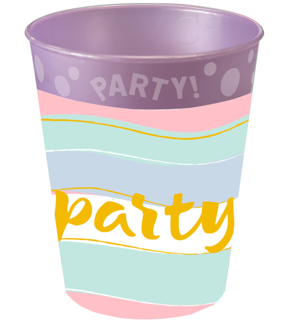 Krāsa Elegant Party mikro premium plastmasas krūzīte 250 ml