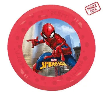 Zirnekļcilvēka noziegumu cīnītāja mikro premium plastmasas šķīvju komplekts 4 gab. 21 cm